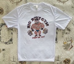 Big Boys Gym Old School Bodybuilding Logo Workout Muscle Workout T-shirt New