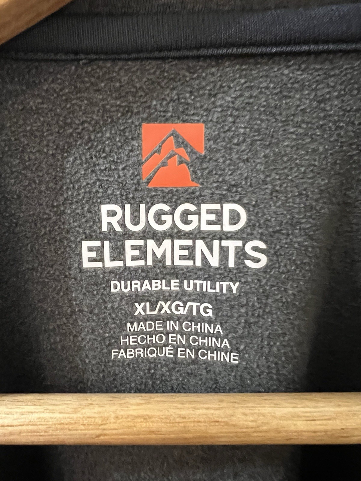 Men’s Rugged Elements Durable Utility Grey Fleece Long Sleeve Shirt gallery