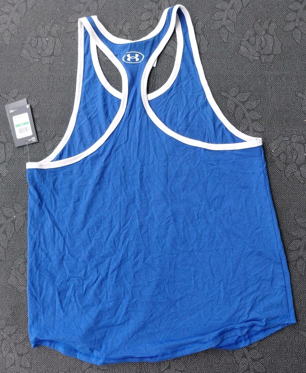 Under Armour Project Rock BSR Tank Blue Men L 1376942 Muscle Training Top gallery