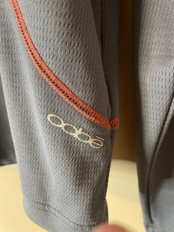 Oobe Clemson Hydrovent Long Sleeve Rn 100056 Gray Pullover Size S gallery