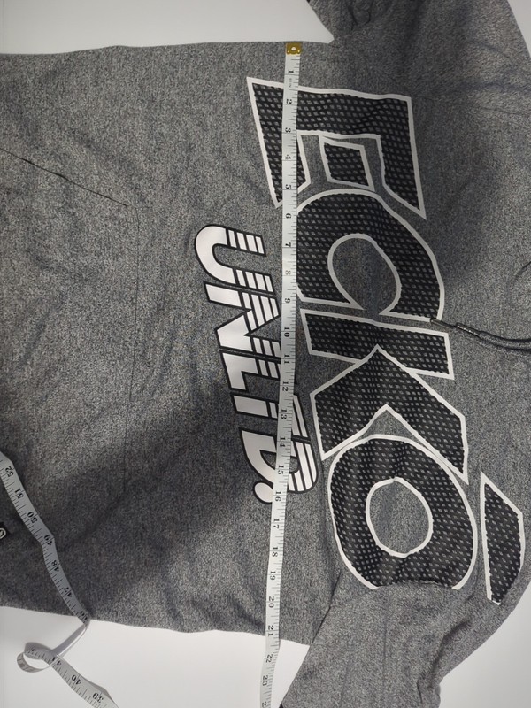 ECKO UNLTD spellout logo Hoodie sweatshirt L Y2K streetwear skater grunge rhino gallery
