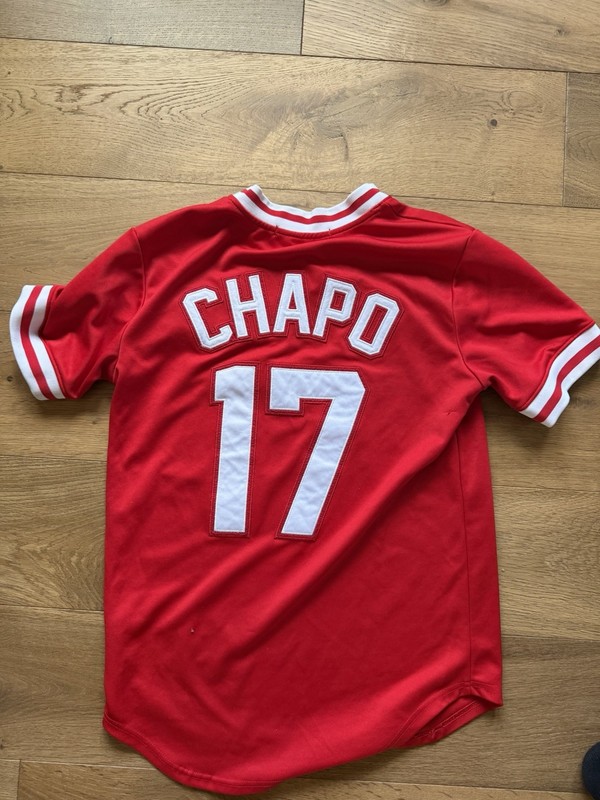 Hudson Outerwear Cartel Baseball Jersey Red 2017-18 Hometown Authentic M gallery
