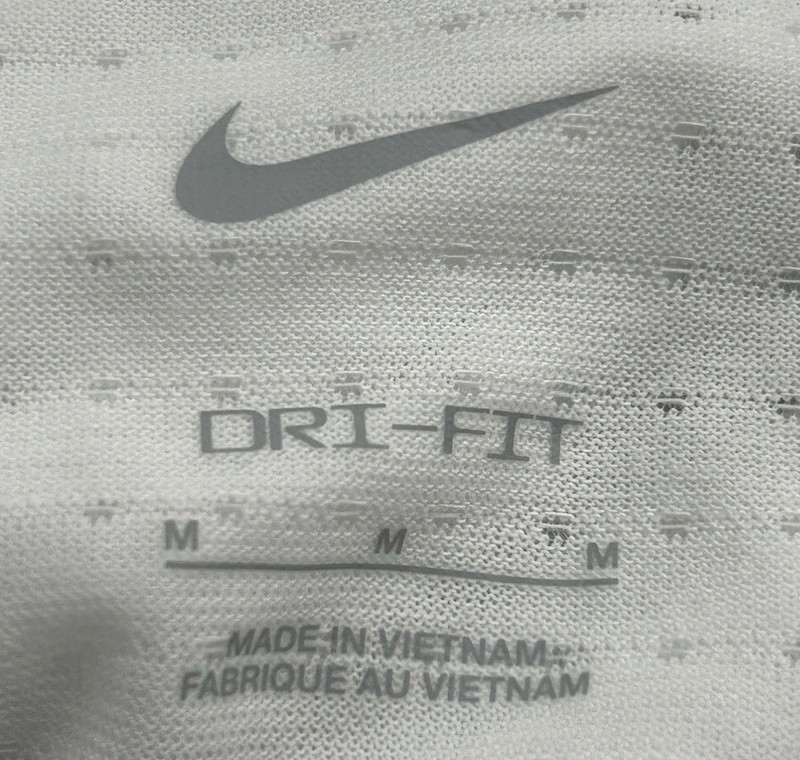 Nike Trail Solar Chase Dri-Fit Running Shirt White Mens Size Medium DV9305-121 gallery