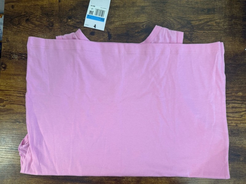 NWT Nike Men's Sportswear Logo Tank Top in pink rose Size Medium gallery