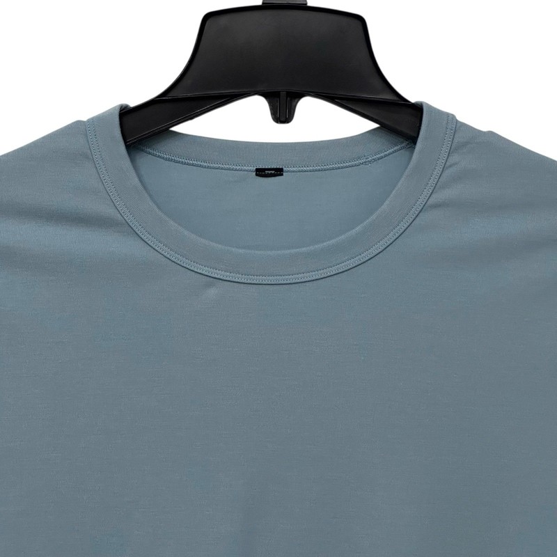 Lululemon Men’s Size M 5 Year Basic Tee Pima Cotton Vitasea Short Sleeve Blue gallery