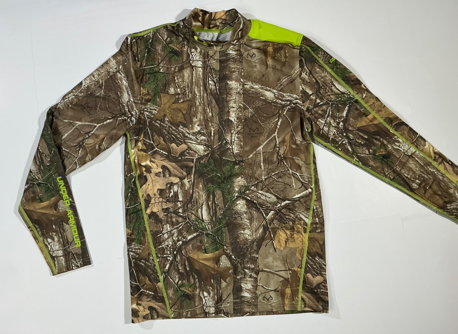 Under Armour Coldgear Infrared mock turtle neck for hunting 1248043 Realtree 2XL gallery