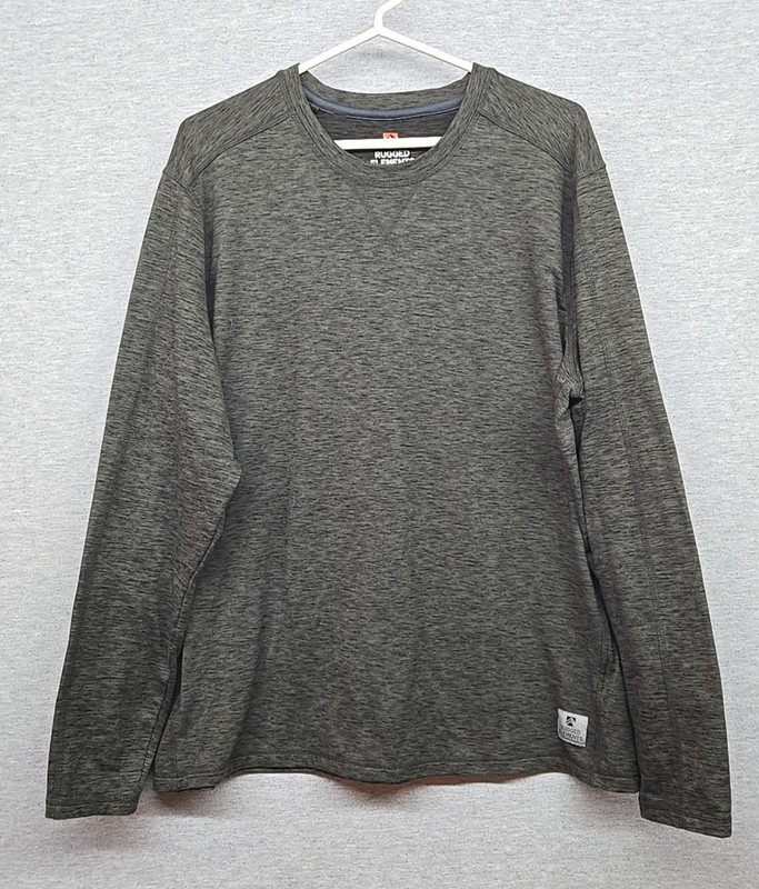 Rugged Elements Durable Utility Long Sleeve Shirt Men’s XL Olive Green Polyester gallery