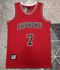 Movie Ryota Miyagi #7 Shohoku Basketball Jersey Slam Top Stitched Custom Name