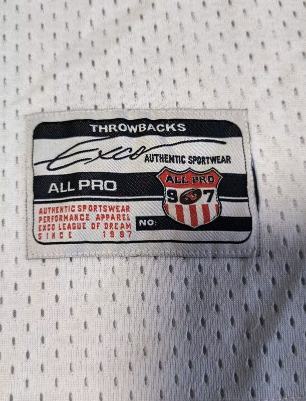 Throwbacks #11 Exco Athletic jersey All Pro Size XL gallery