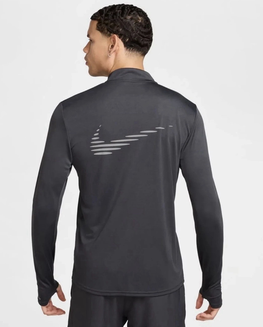 New Men's Nike Flash Pacer Running 1/2 Half Zip Long sleeve Shirt IB3772-070 gallery