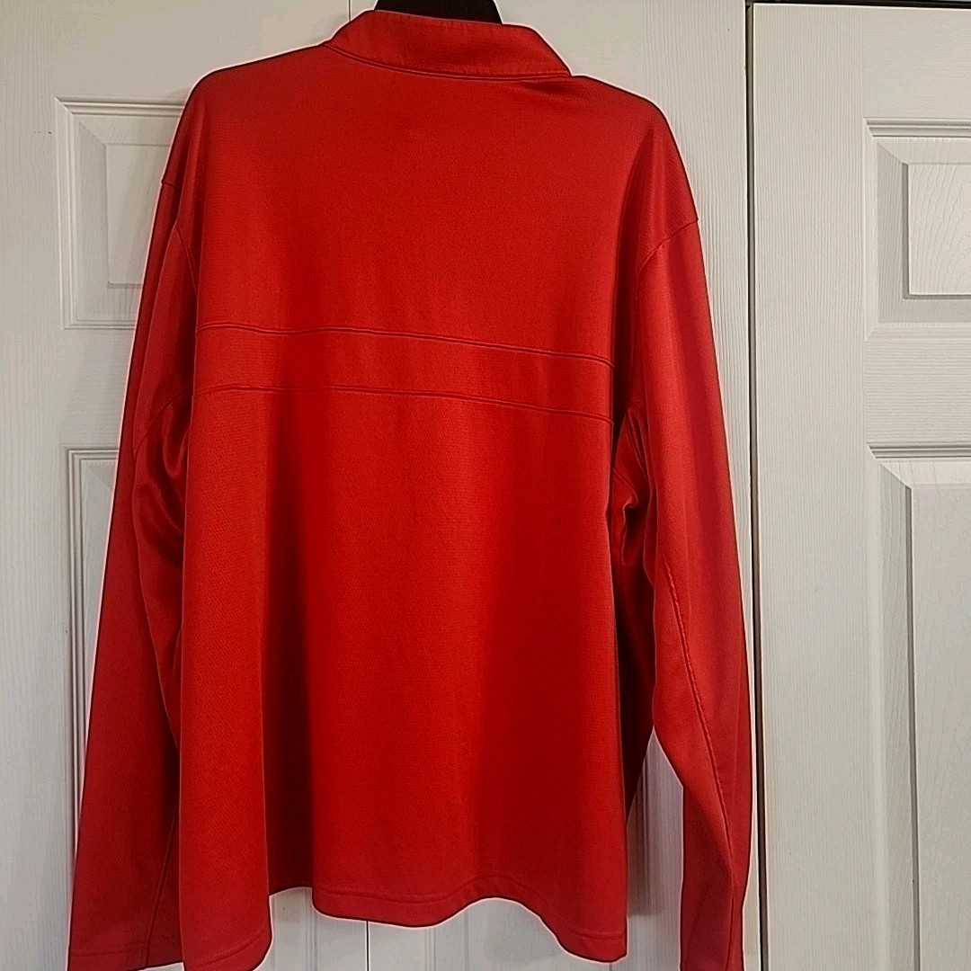 Mens Nike Pullover Dri-FIT Essential Half-Zip Golf Top Size (3XL-60"CHEST (VGC gallery