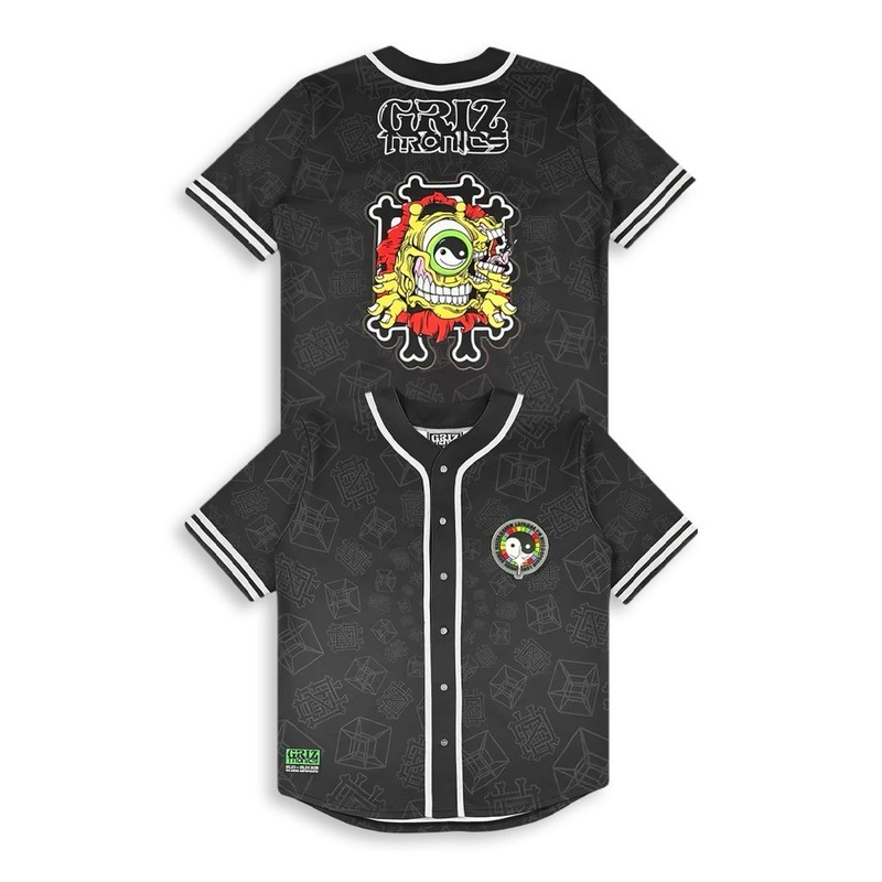 Griztronics GRiZ Subtronics Baseball Jersey L Deadstock The Gorge 2026 Merch gallery