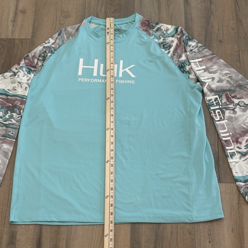 Huk Performance Fishing Shirt Mens XL Mossy Oak Doubleheader gallery