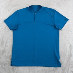 Nike Tiger Woods TW Blade Golf Polo Shirt in Blue Men Large Dri Fit Performance