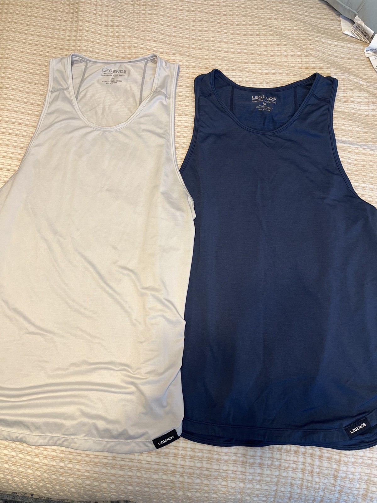 Legends Enzo Performance Tank Tops - Medium (Pack of 2) gallery