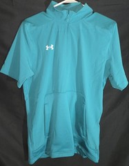 Under Armour Motivate 2.0 Small Short Sleeve Pullover Teal Green