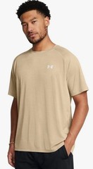 Under Armour Training T-Shirt Men’s Tech Textured Tee Size XLT Khaki NWT