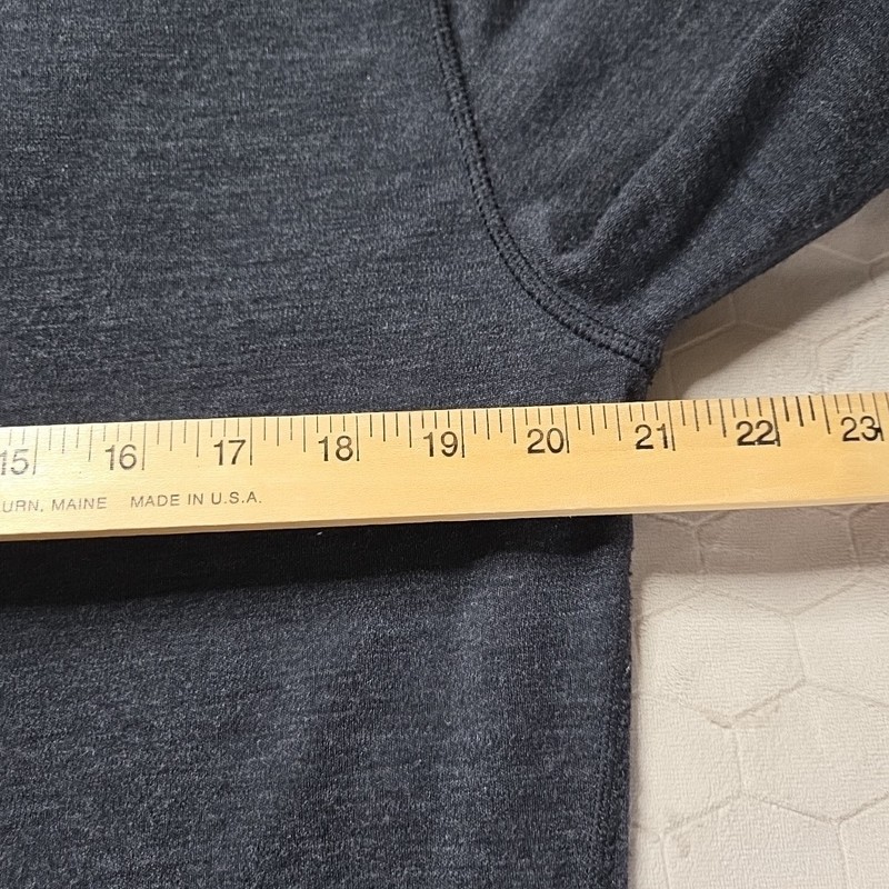 Smartwool Merino 250 Base Layer 1/4 Zip Men's XL Dark Grey Heather 100% Wool gallery