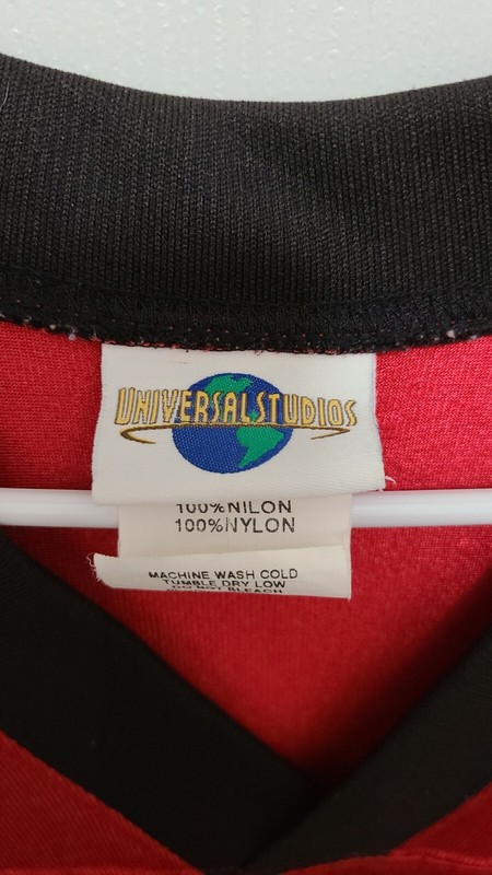Universal Studios Hollywood Official Merchandise Mens Red #32 Jersey Sz M RARE gallery