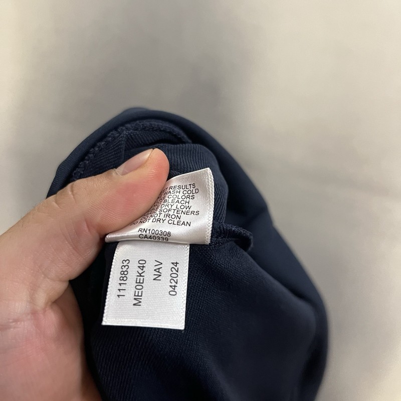 Peter Millar Pullover Men’s Medium Quarter Zip Golf Performance Lightweight Blue gallery