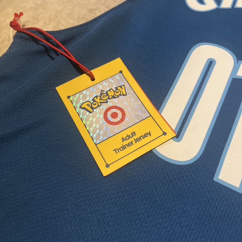 Pokemon X Target Magikarp Gyarados Reversible Jersey - Adult small gallery