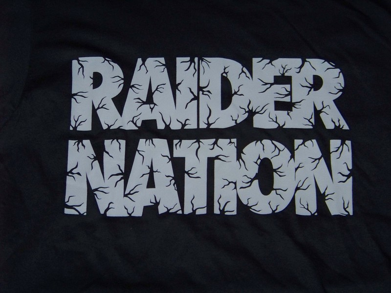 Nike Men's Oakland Raiders Raiders Nation Shirt NWT gallery