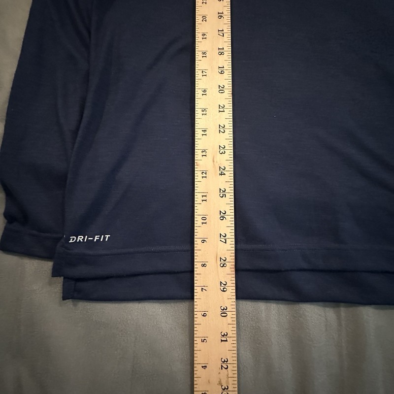 Nike Team Player Long Sleeve UV Shirt Mens Navy Blue CW3539-419 Mens L Dri-Fit gallery