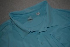 46696-a Cutter & Buck Golf Polo Shirt Performance Blue Size 5XB BIG Mens