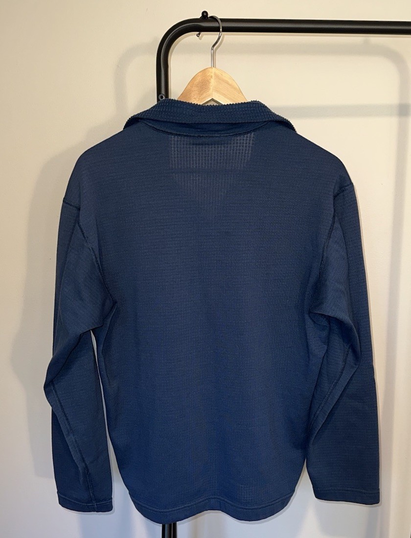 Patagonia Regulator R1 Polartec 1/4 Zip Mock Neck Fleece Pullover Blue S gallery