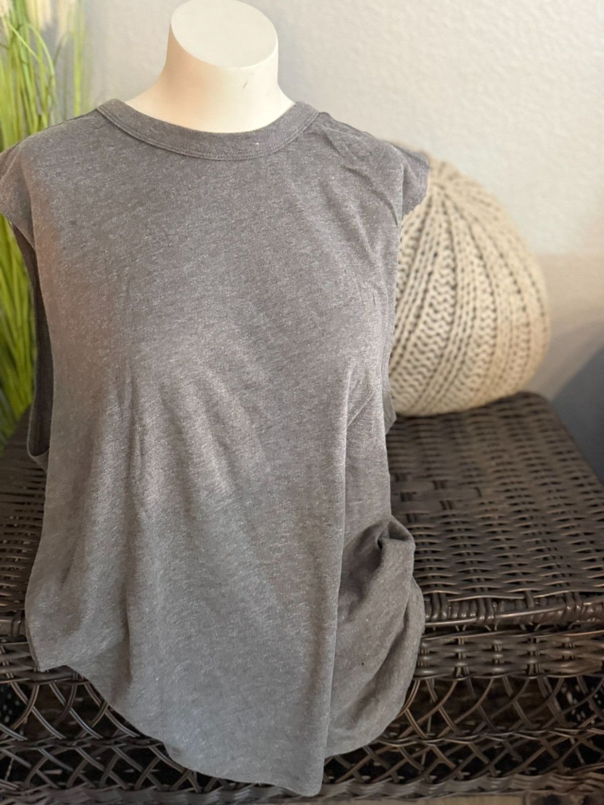 New Mens XL gray tank Alternative Apparel gallery