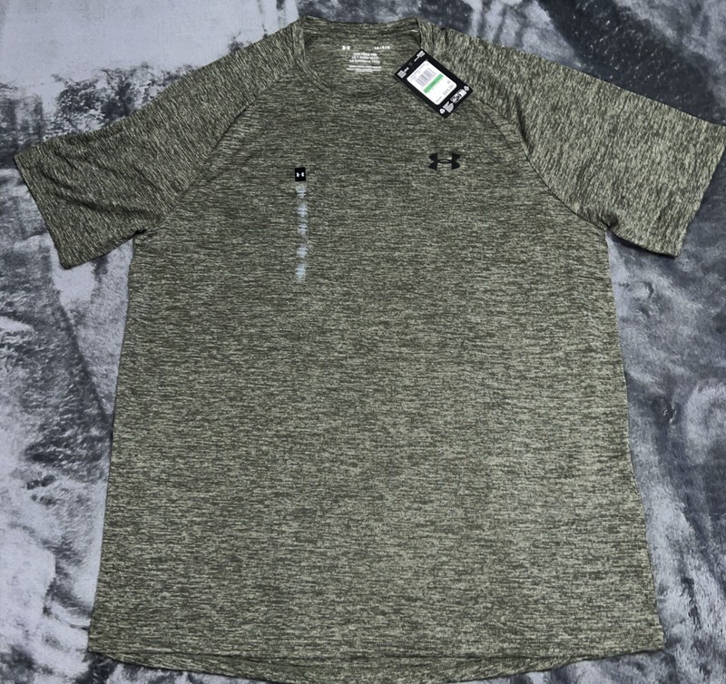 Small Under Armour Men's Tech 2.0 Tee Short Sleeve T-Shirt 1326413-390 GREEN gallery