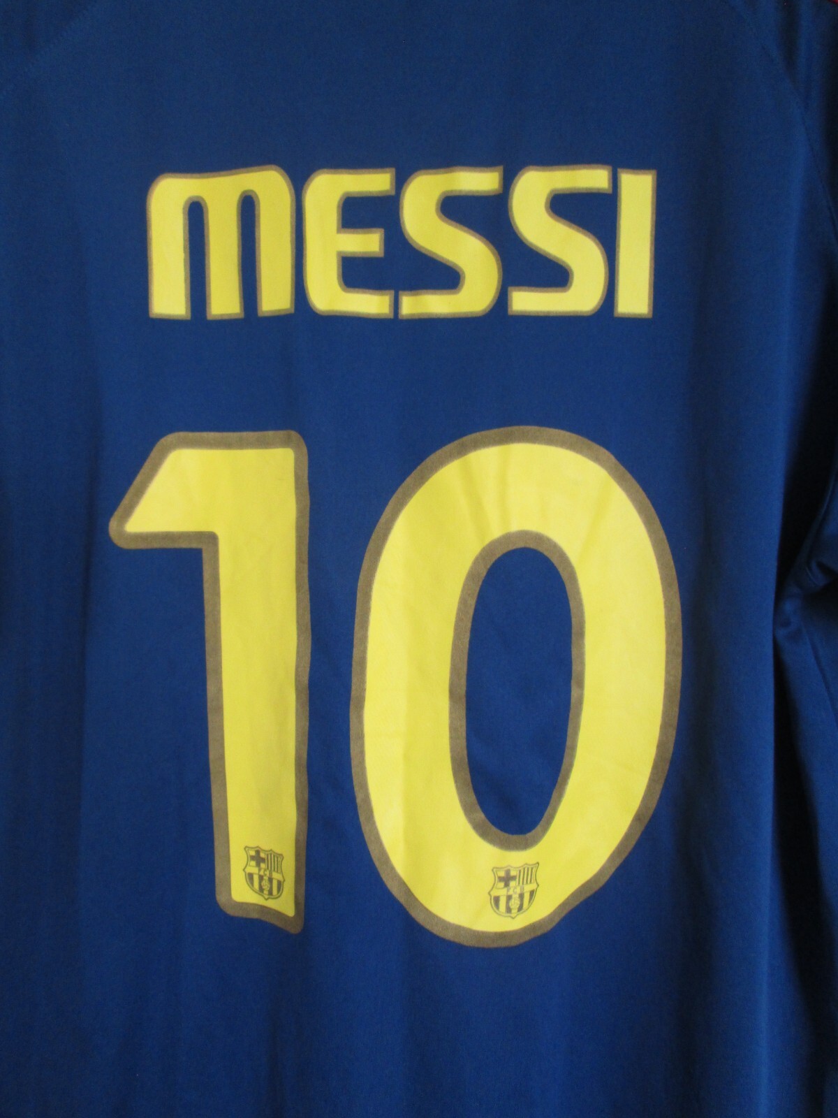 Lionel Messi FCB Barcelona Official Soccer Futbol Jersey Shirt Adult M Blue gallery
