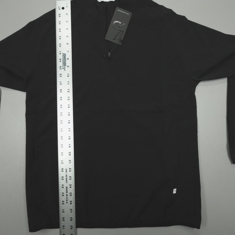 7 Diamonds Oxygenate 1/4 Zip Pullover Size M Anti-Odor Quick Dry Stretch Black gallery