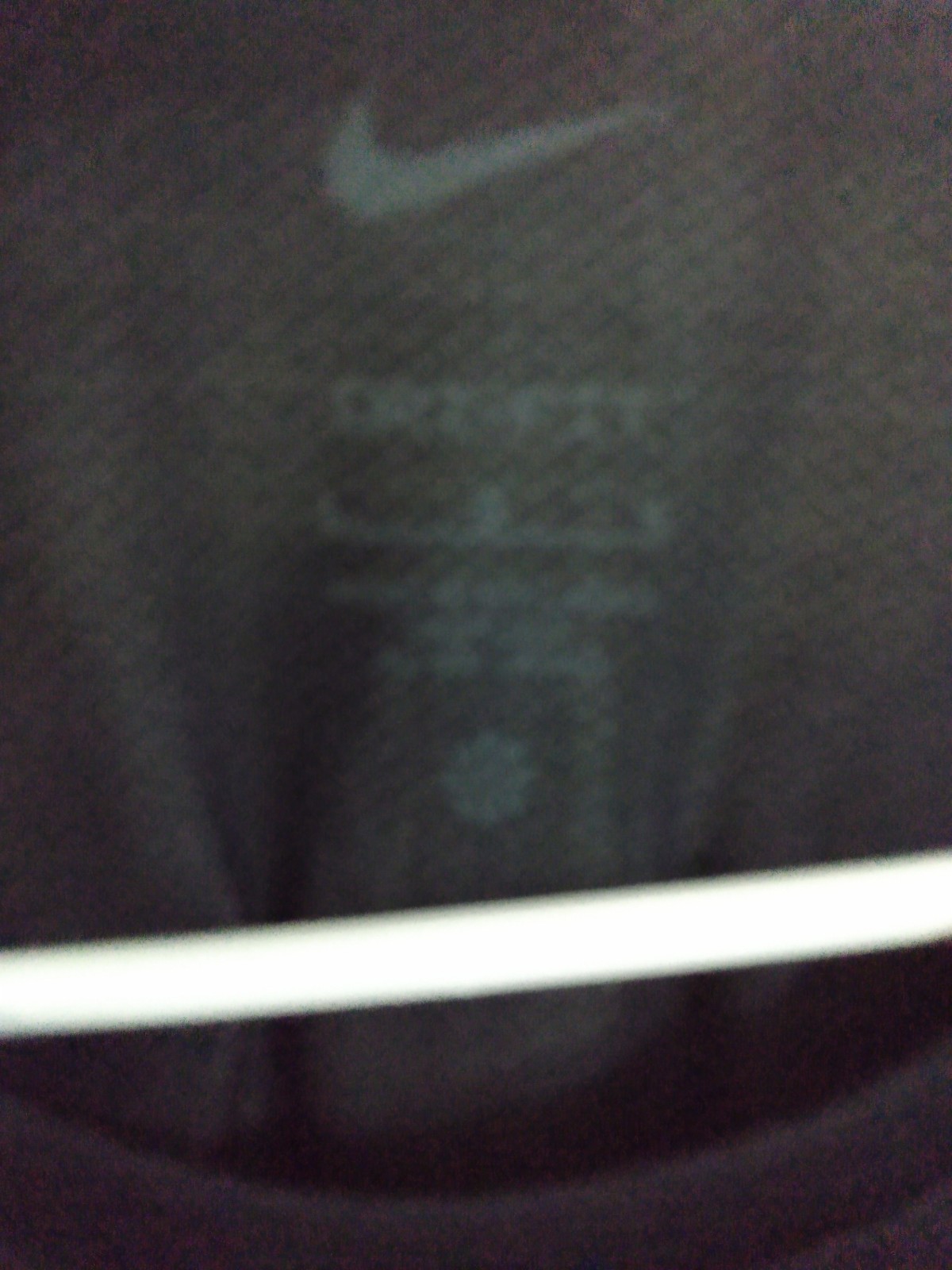 Nike Men’s Large Dri Fit Running Shirt AJ7565-010 Black Reflective NEW gallery