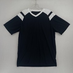 High Five Men’s Soccer Jersey Size Large Black White Moisture Management