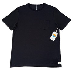 NEW NWT Vuori Linear Tech Tee Men’s L Black Stripe V196