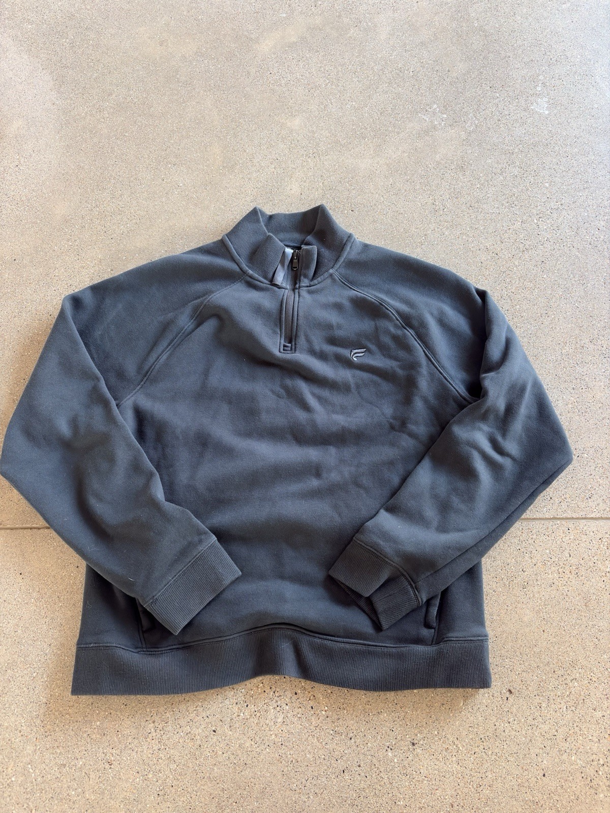 Fabletics The Go To Quarter Zip Black Size L gallery