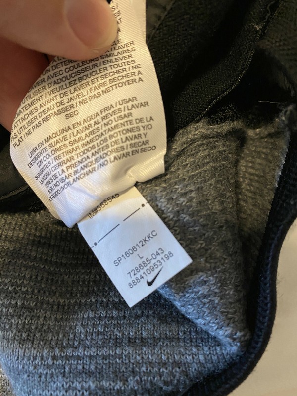Nike Tech Knit Windrunner Jacket Size L 728885-043 Size Size NSW NikeLab Used gallery