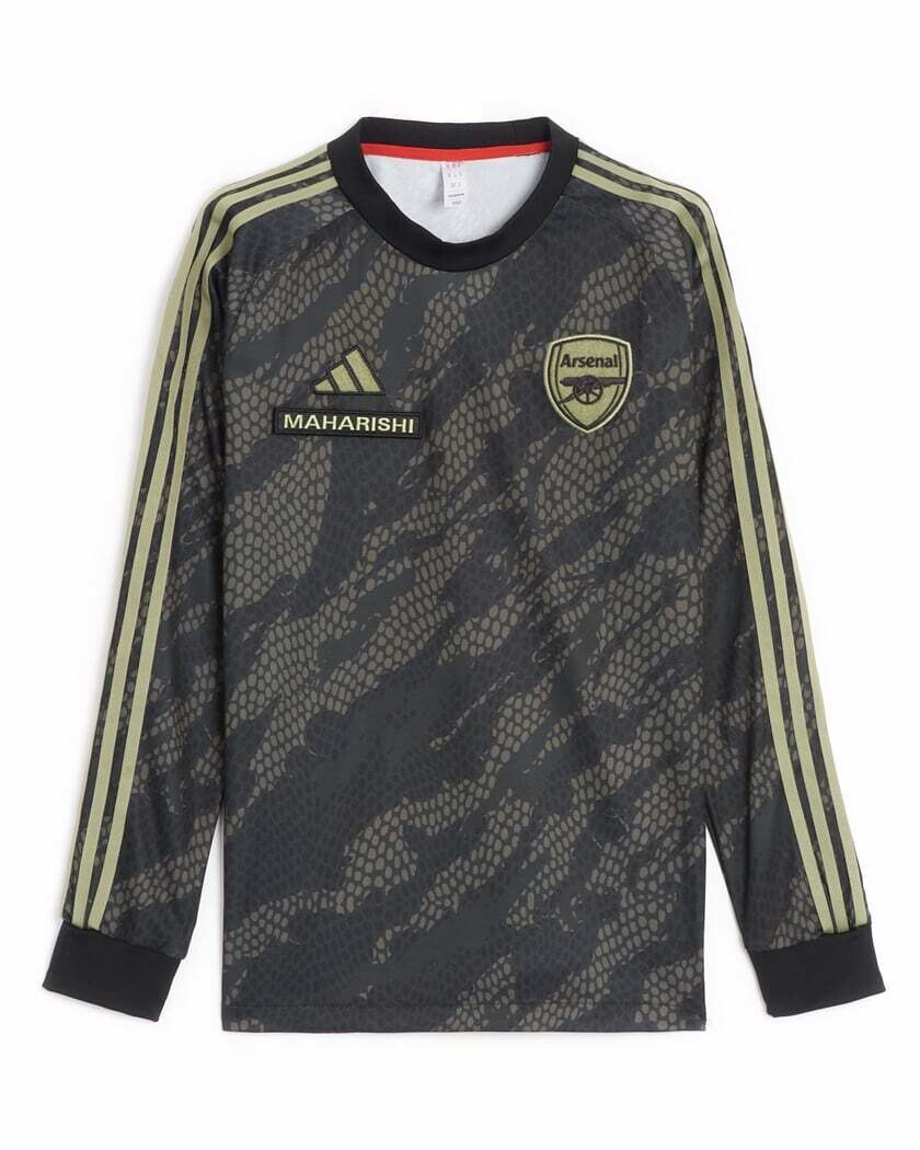 adidas Arsenal FC Long Sleeve Jersey Maharishi Edition Camouflage Top Men Size gallery
