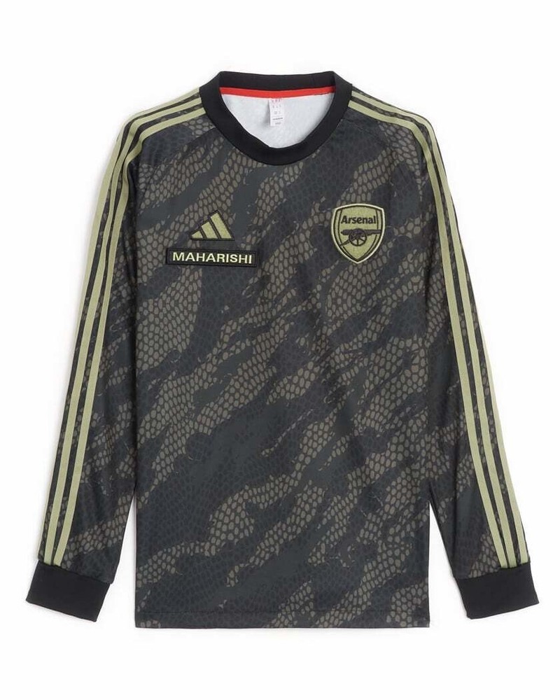 adidas Arsenal FC Long Sleeve Jersey Maharishi Edition Camouflage Top Men Size