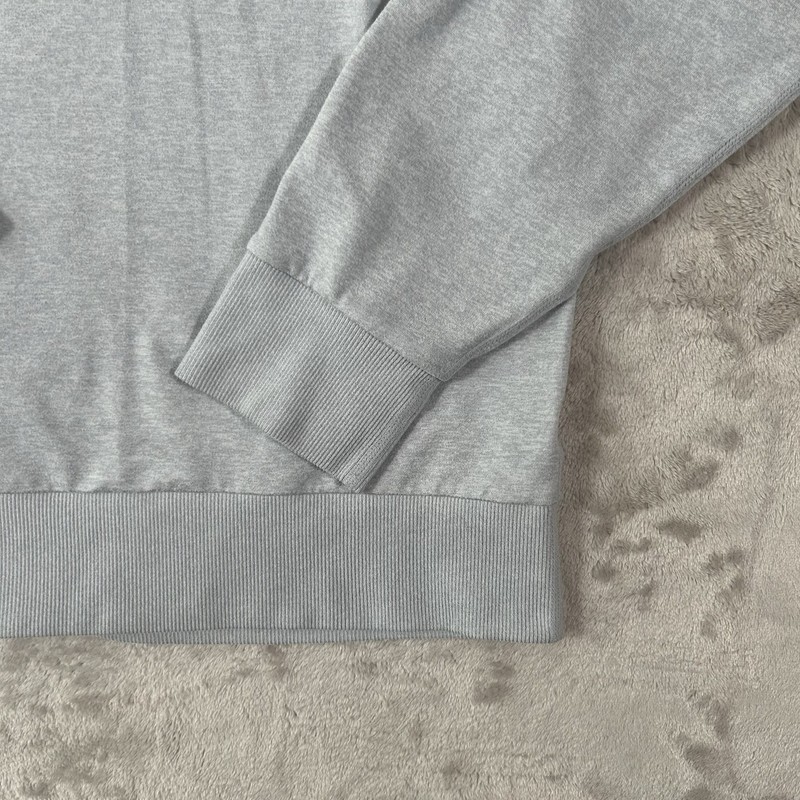 Vuori Ponto Performance Crew Pullover Mens L Gray DreamKnit Athleisure Gym V224 gallery