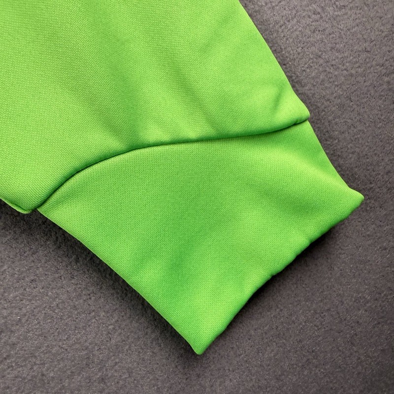 Nike Golf Dri-FIT Pullover Mens M 1/4 Zip Lime Neon Green Colorblock Sweatshirt gallery