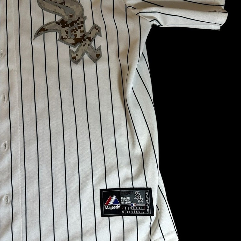 Chicago White Sox USMC Cool Base Jersey Size XL gallery