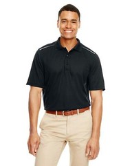 Core 365 Mens Polo Shirt Reflective Piping Radiant Performance Pique 88181R