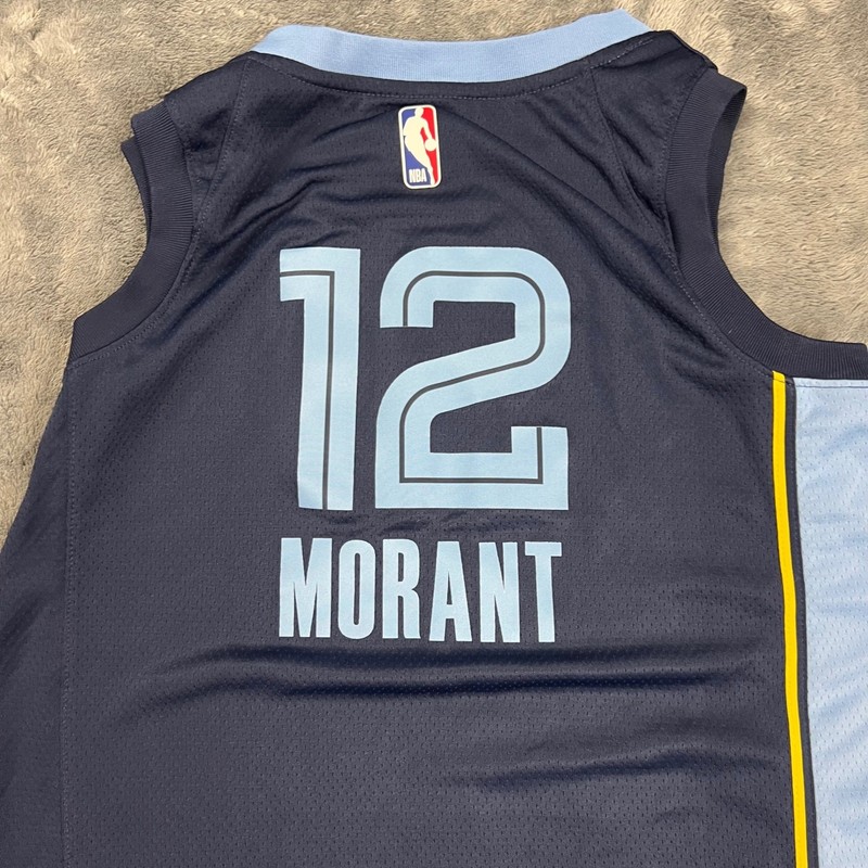 Nike Memphis Grizzlies Ja Morant 12 Swingman Jersey Blue Men Small CW3792-419 gallery