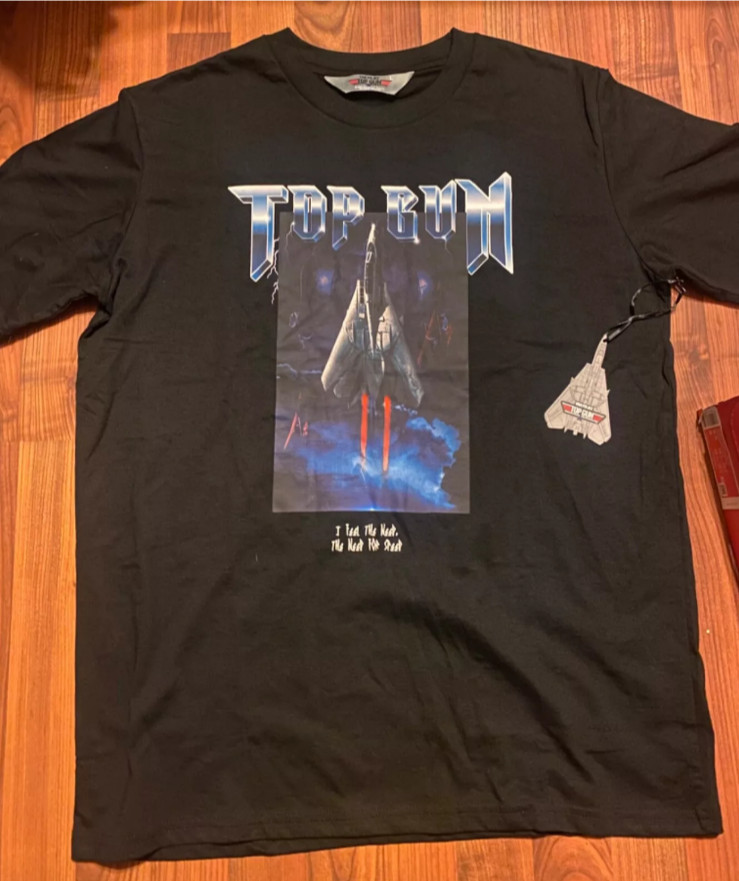 NEW Top Gun Movie Maverick Goose Air Force Military Tom Cruise Popcorn Shirt gallery