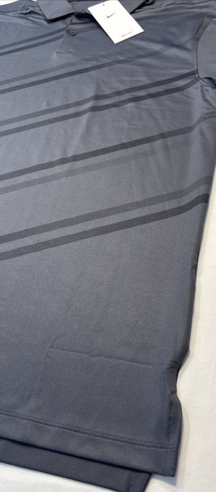 Nike Golf Men’s Dri-FIT Vapor Polo Shirt Smoke Grey Sz Medium DH0805-070 $65 gallery