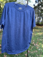 Mondetta Outdoor Project Men’s Blue Performance T-Shirt Athletic Medium