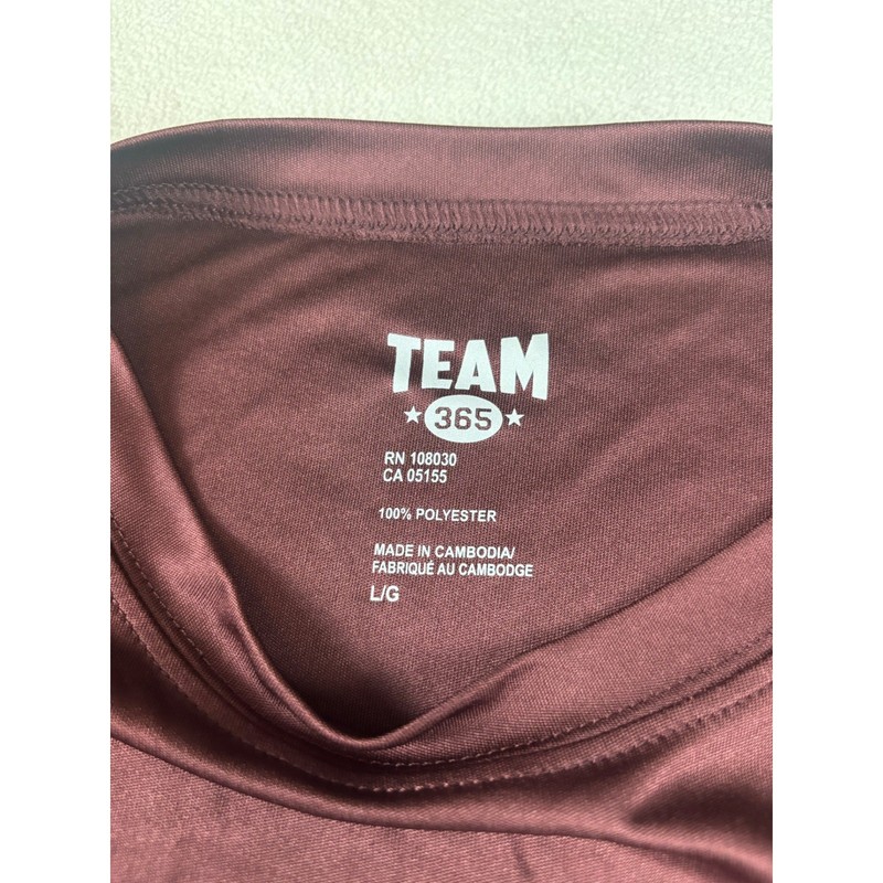 Team 365 Mens Maroon I AM DS Graphic Performance T-Shirt Size Large TT11 gallery