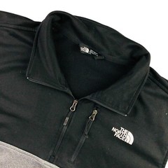 The North Face Men’s Fleece Lined Performance 1/4 Zip Pullover Gray • Large